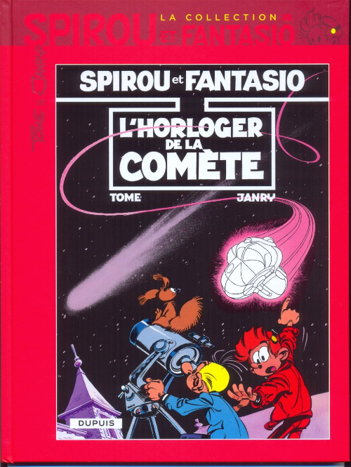 Couverture de l'album Spirou et Fantasio La collection Tome 38 L'horloger de la comète