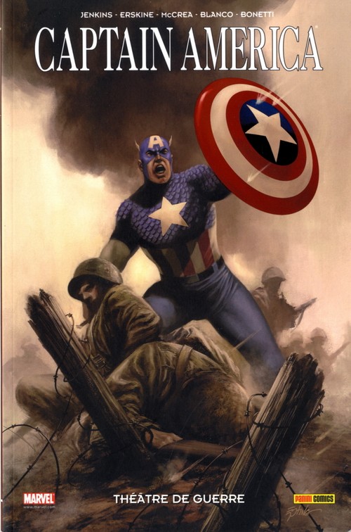Couverture de l'album Captain America Tome 4 Théâtre de guerre