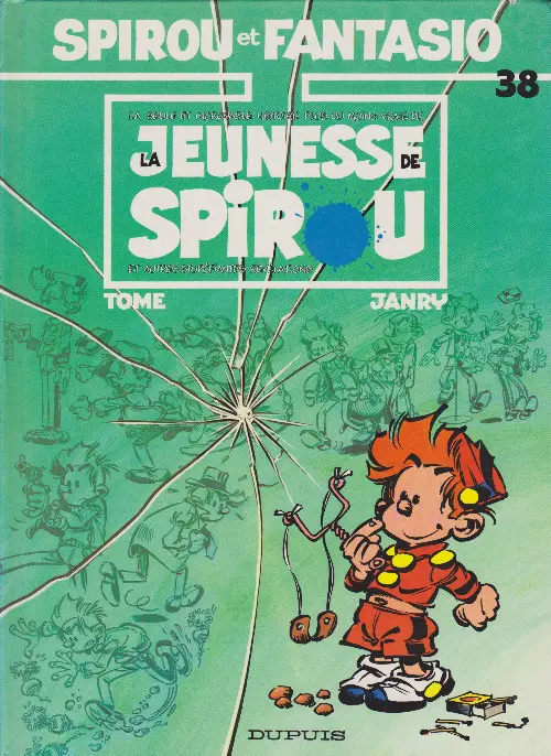 Couverture de l'album Spirou et Fantasio Tome 38 La jeunesse de Spirou