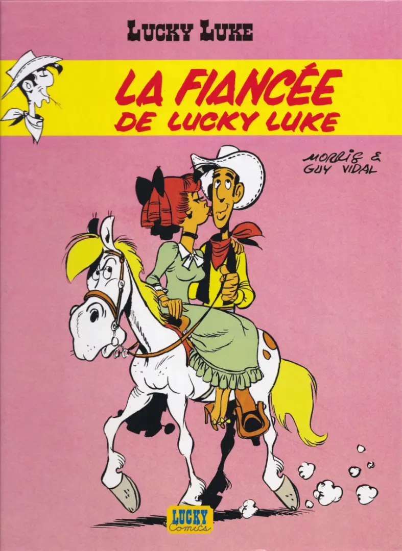 Couverture de l'album Lucky Luke Tome 54 La fiancée de Lucky Luke