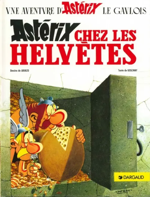 Couverture de l'album Astérix Tome 16 Astérix chez les Helvètes