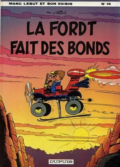 Couverture de l'album Marc Lebut et son voisin Tome 14 La Ford T fait des bonds