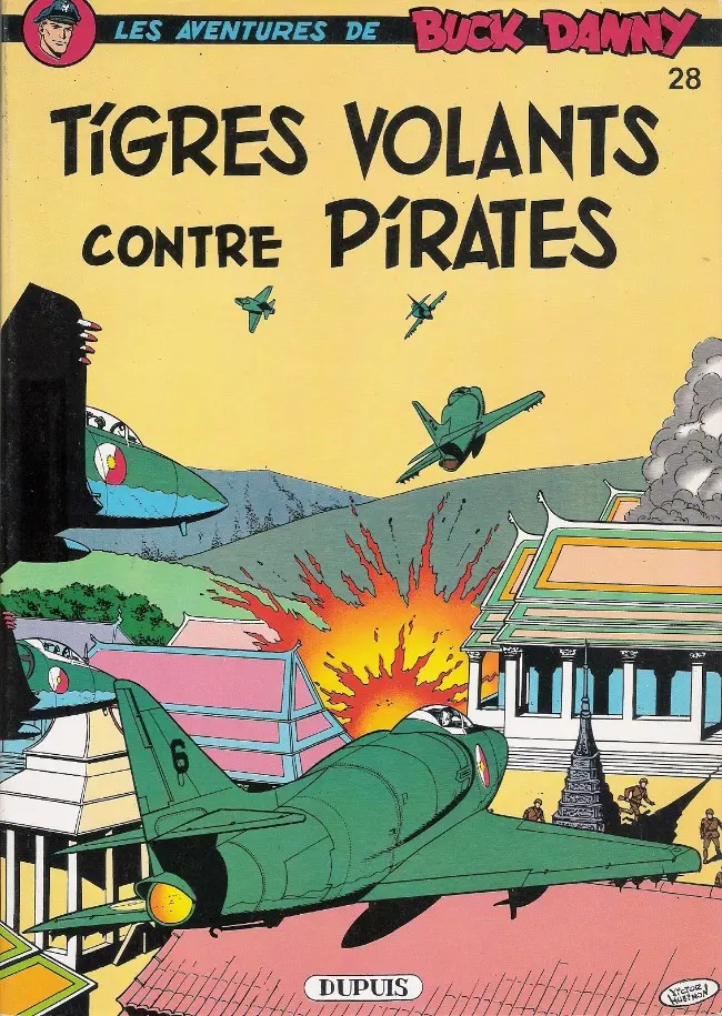 Couverture de l'album Buck Danny Tome 28 Tigres volants contre pirates