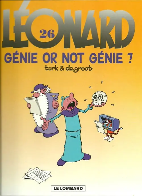 Couverture de l'album Léonard Tome 26 Génie or not génie ?