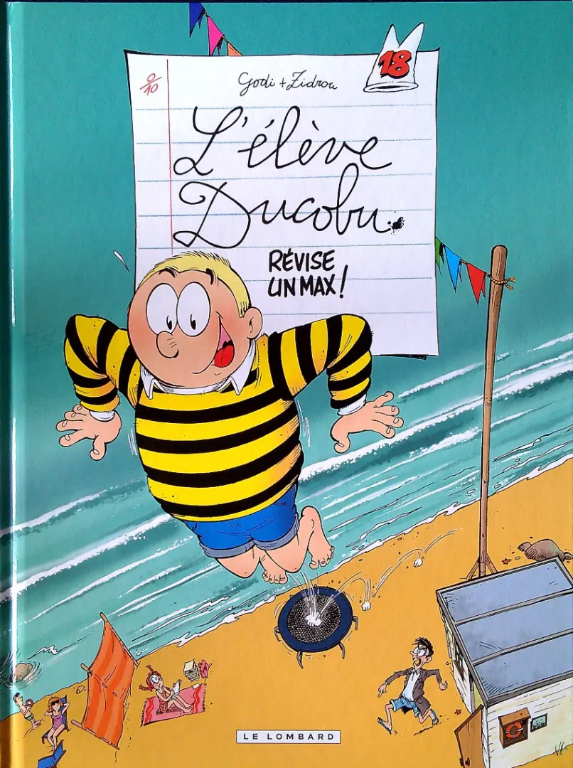 Couverture de l'album L'Élève Ducobu Tome 18 Révise un max !