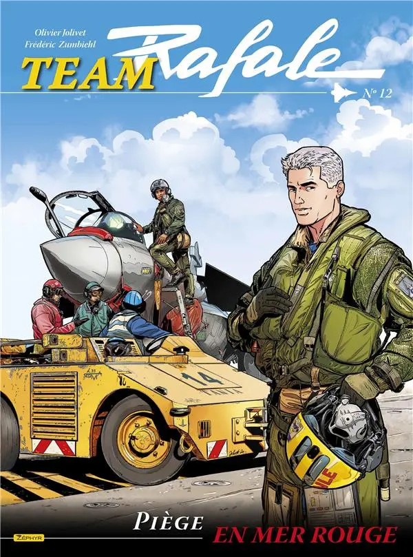 Couverture de l'album Team Rafale N° 12 Piège en mer rouge