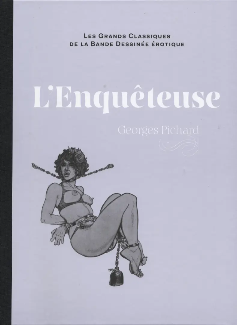 Couverture de l'album Les Grands Classiques de la Bande Dessinée Érotique - La Collection Tome 116 L'Enquêteuse
