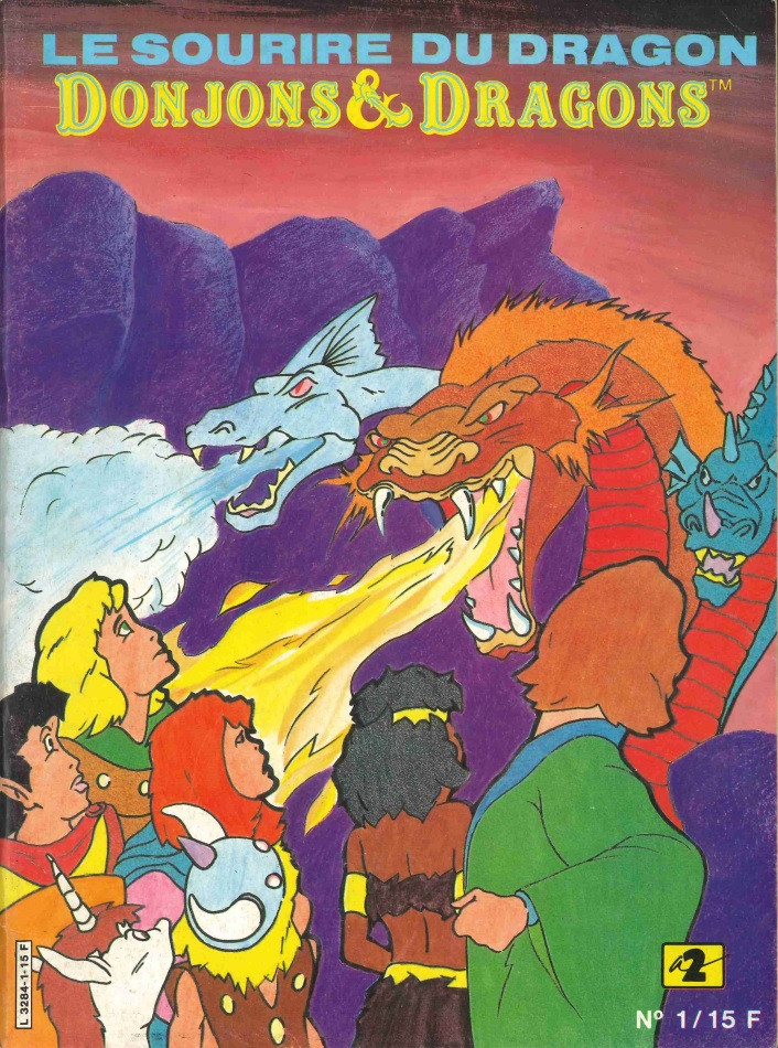 Couverture de l'album Donjons & Dragons - Le Sourire du dragon N° 1