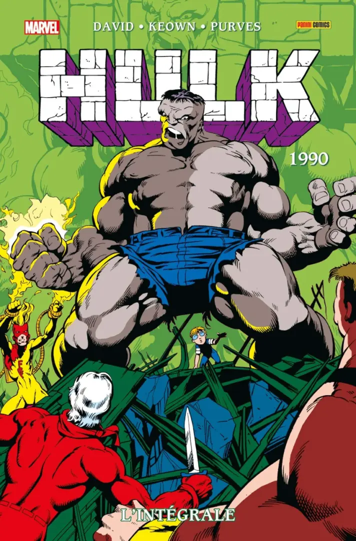 Couverture de l'album Hulk - L'Intégrale Volume 5 1990