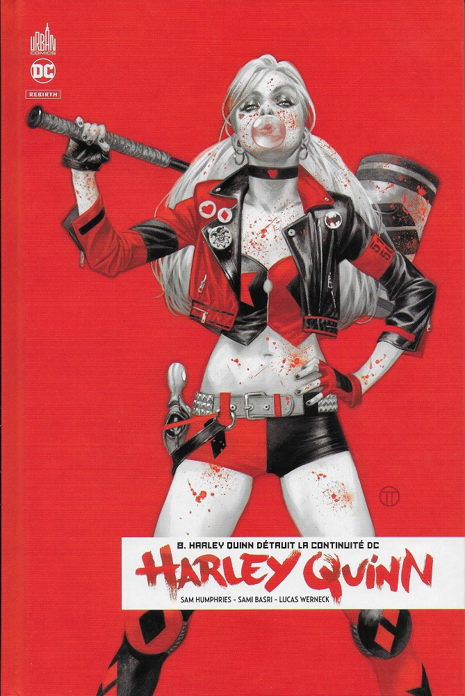 Couverture de l'album Harley Quinn Rebirth Tome 8 Harley Quinn détruit la continuité DC