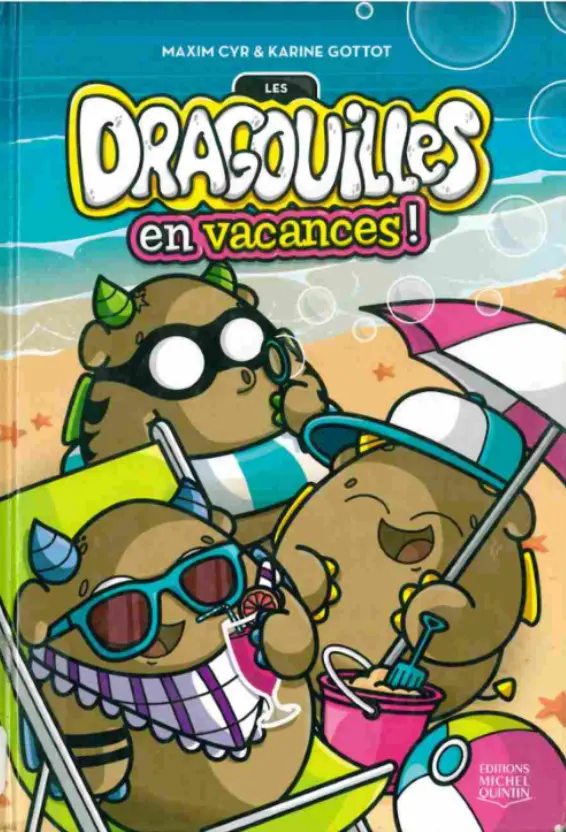 Couverture de l'album Les dragouilles Les dragouilles en vacances !