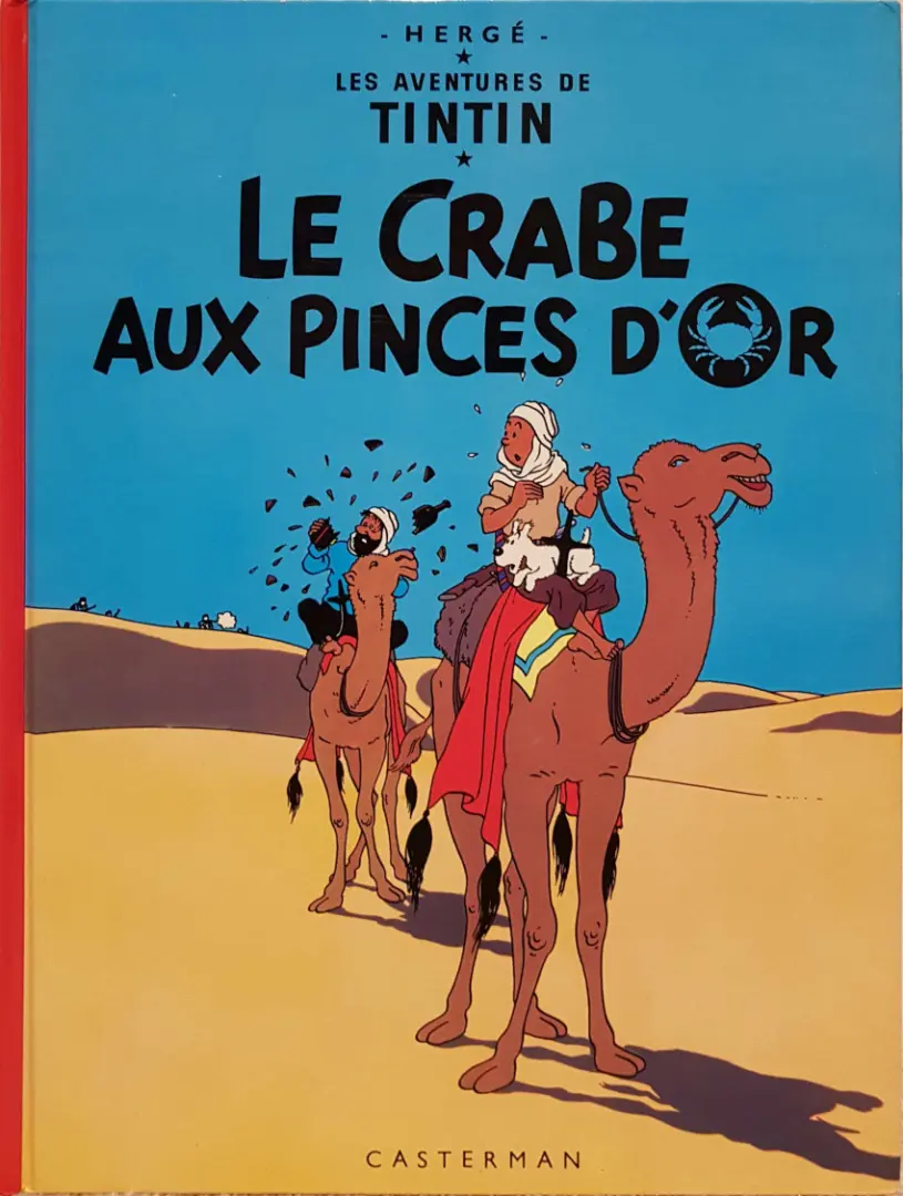 Couverture de l'album Tintin Tome 9 Le crabe aux pinces d'or