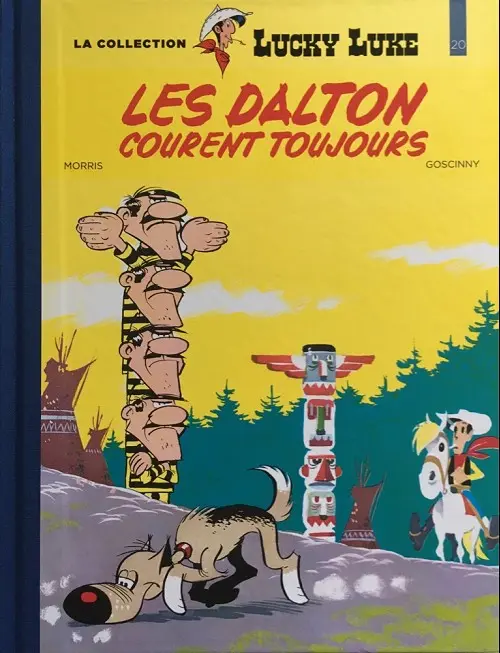 Couverture de l'album Lucky Luke La collection Tome 20 Les Dalton courent toujours