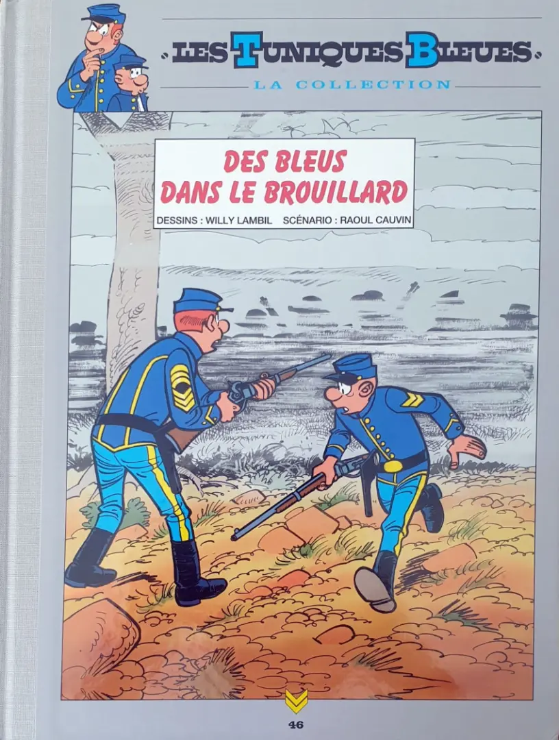 Couverture de l'album Les Tuniques Bleues La Collection (Hachette) Tome 46 Des bleus dans le brouillard