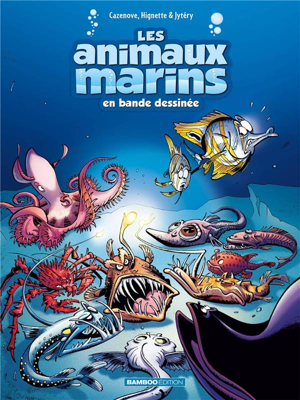 Couverture de l'album Les Animaux marins en bande dessinée Tome 6