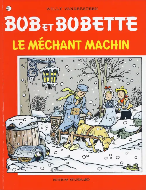Couverture de l'album Bob et Bobette Tome 201 Le méchant machin