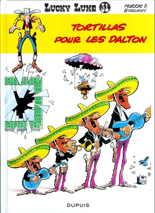 Couverture de l'album Lucky Luke Tome 31 Tortillas pour les Dalton