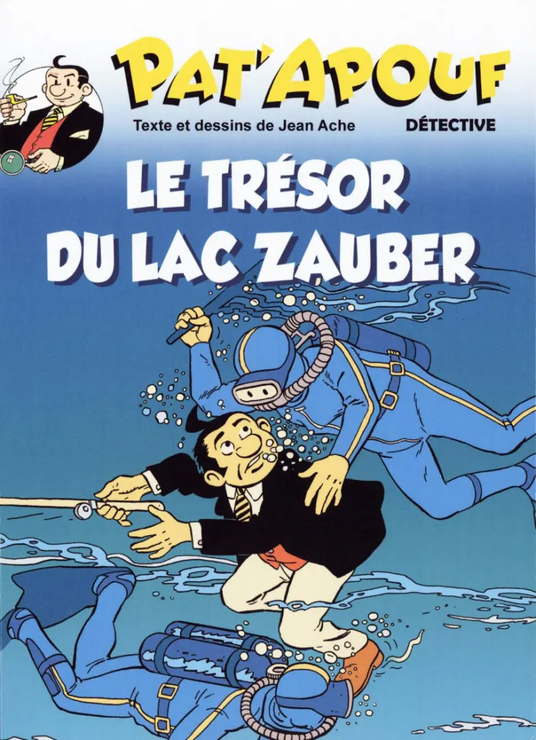 Couverture de l'album Pat'Apouf Détective Tome 7 Le trésor du lac Zauber