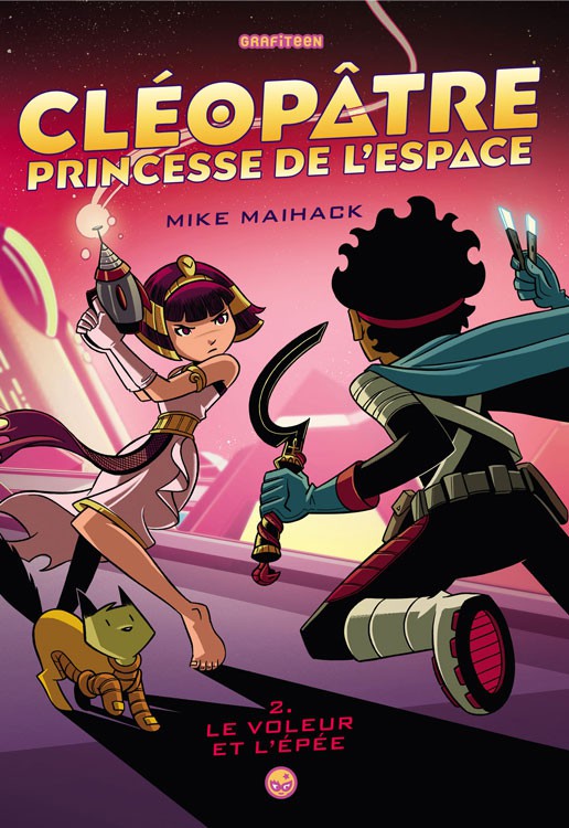 Couverture de l'album Cléopâtre, Princesse de l'espace Tome 2 Le voleur et l'épée