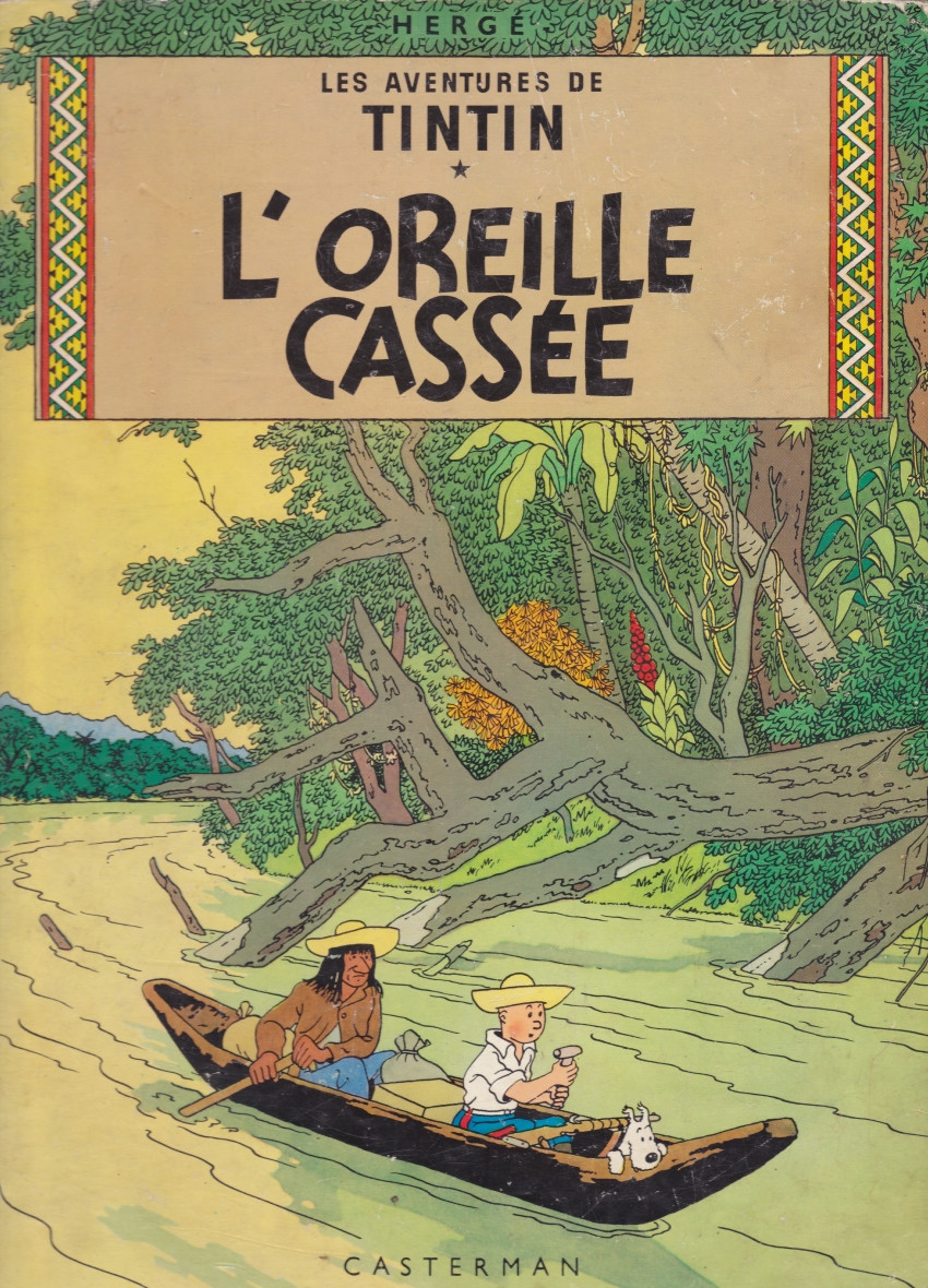 Couverture de l'album Tintin Tome 6 L'oreille cassée