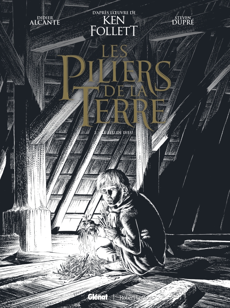 Couverture de l'album Les piliers de la Terre 2 Le Feu de Dieu