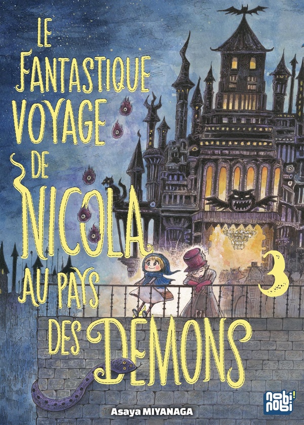 Couverture de l'album Le fantastique voyage de Nicola au pays des démons 3