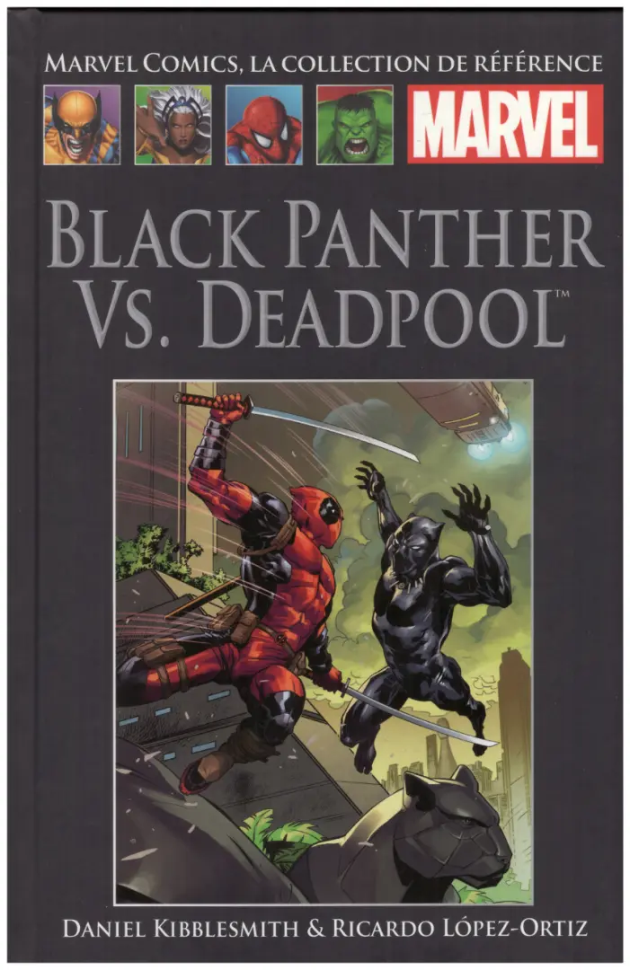 Couverture de l'album Marvel Comics - La collection de référence Tome 282 Black Panther Vs. Deadpool