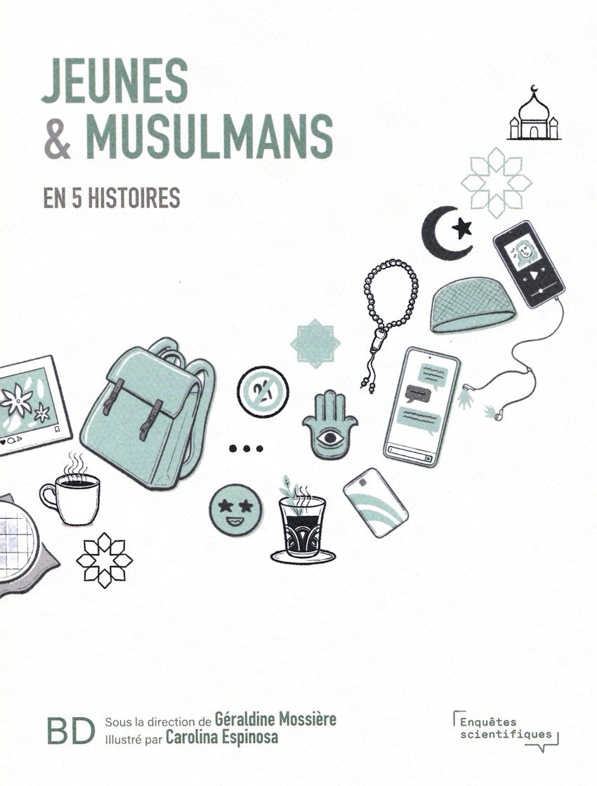 Couverture de l'album Jeunes & Musulmans En 5 histoires