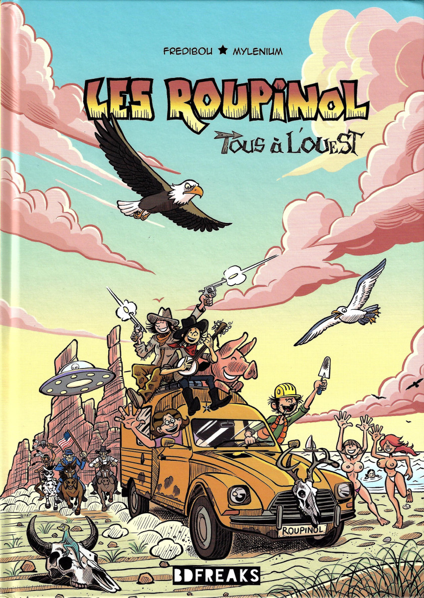 Couverture de l'album Les roupinol 2 Tous à l'ouest