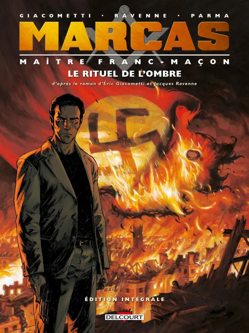 Couverture de l'album Marcas, maître franc-maçon Le rituel de l'ombre
