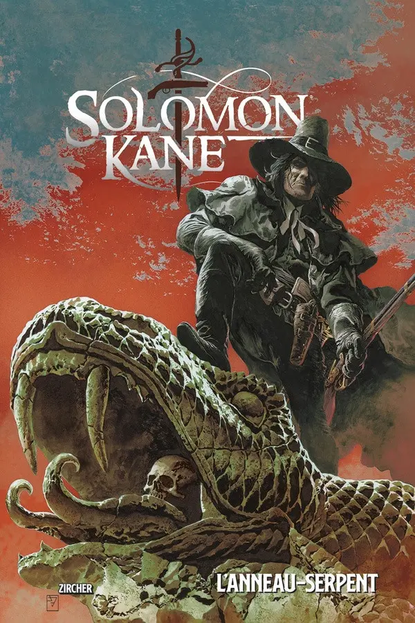 Couverture de l'album Solomon Kane Tome 2 L'anneau-serpent