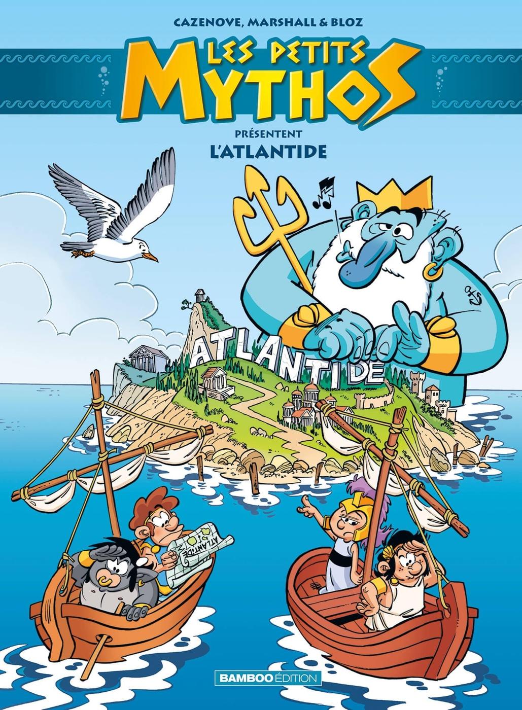 Couverture de l'album Les petits mythos présentent ... 4 L'Atlantide