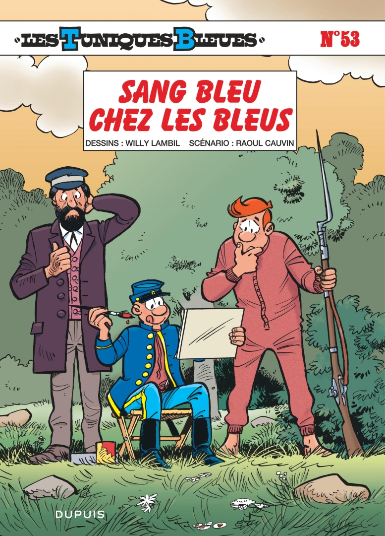 Couverture de l'album Les Tuniques Bleues Tome 53 Sang bleu chez les Bleus