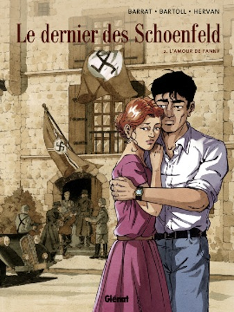 Couverture de l'album Le Dernier des Schoenfeld Tome 2 L'amour de Fanny