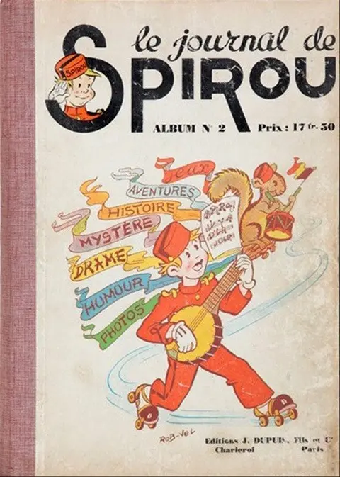 Couverture de l'album Le journal de Spirou Album N° 2