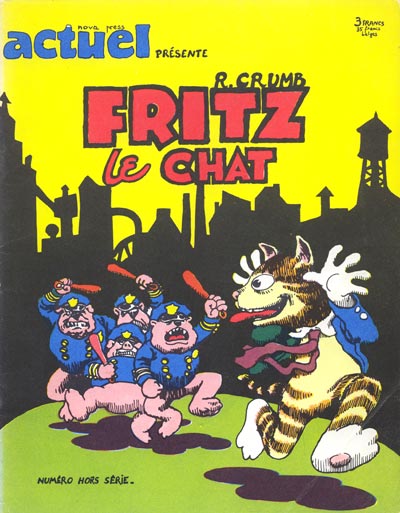 Couverture de l'album Fritz le chat Tome 1