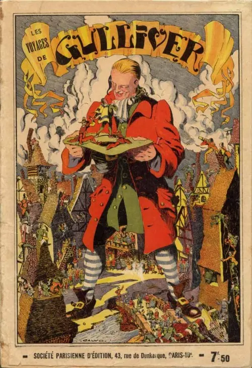 Couverture de l'album Les Voyages de Gulliver