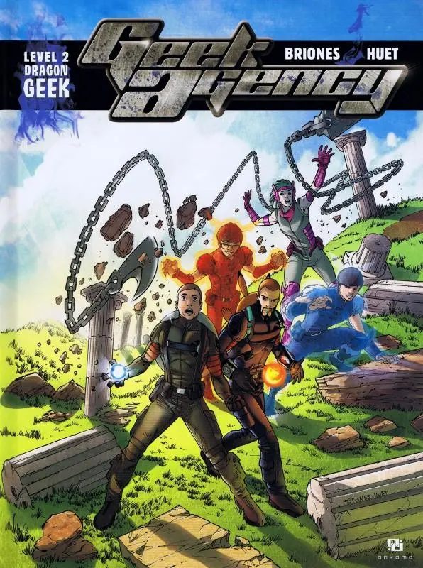 Couverture de l'album Geek agency Tome Level 2 Dragon Geek