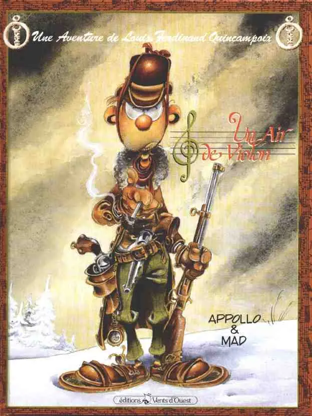 Couverture de l'album Une aventure de Louis Ferdinand Quincampoix Tome 3 Un air de violon