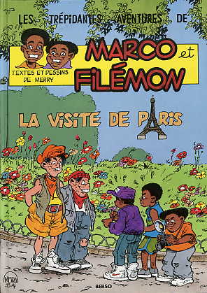 Couverture de l'album Les trépidantes aventures de Marco et Filémon Tome 2 la visite de Paris