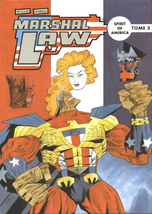 Couverture de l'album Marshal Law Tome 3 Spirit of América