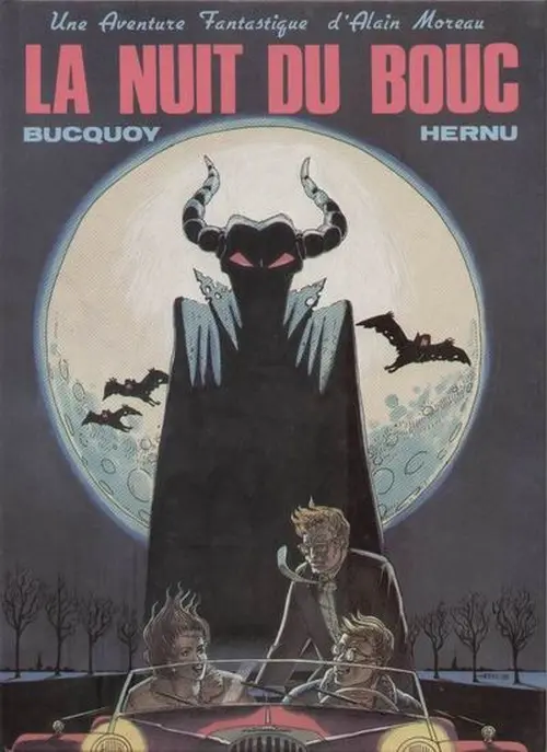 Couverture de l'album Alain Moreau Tome 1 La nuit du bouc