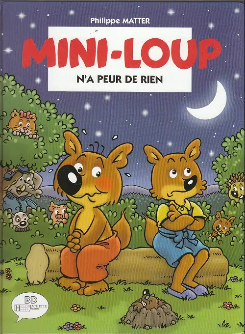 Couverture de l'album Mini-Loup Hachette BD Tome 2 Mini-loup n'a peur de rien