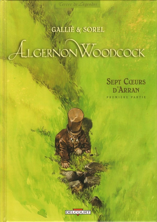 Couverture de l'album Algernon Woodcock Tome 3 Sept cœurs d'Arran - Première partie
