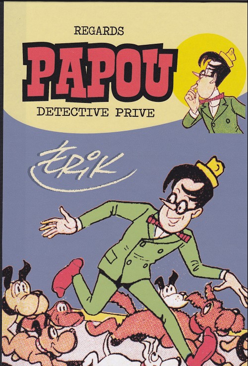 Couverture de l'album Papou détective privé