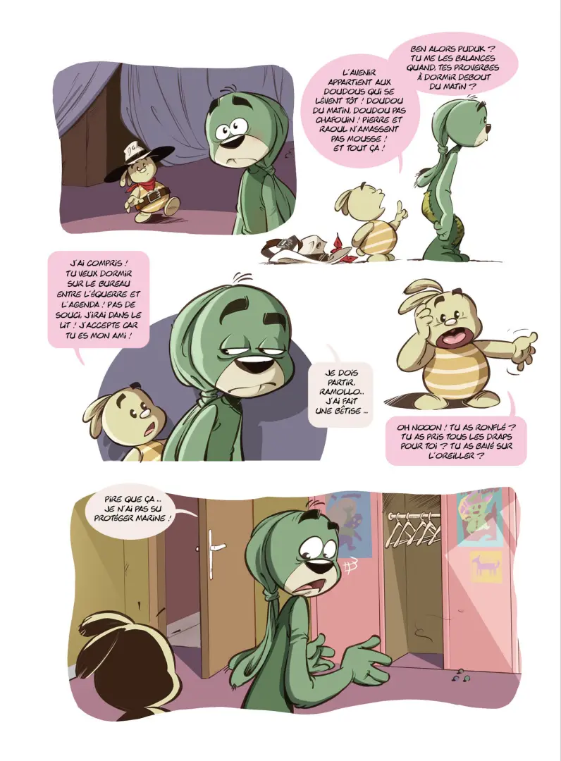 Planche de l'album Les Doudous des Sisters 1