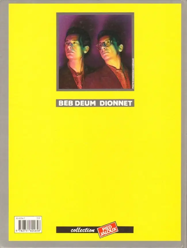 Verso de l'album Région Etrangère