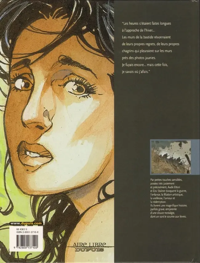 Verso de l'album Ange-Marie