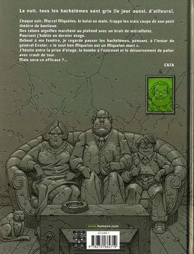 Verso de l'album Scènes de la vie de banlieue Intégrale