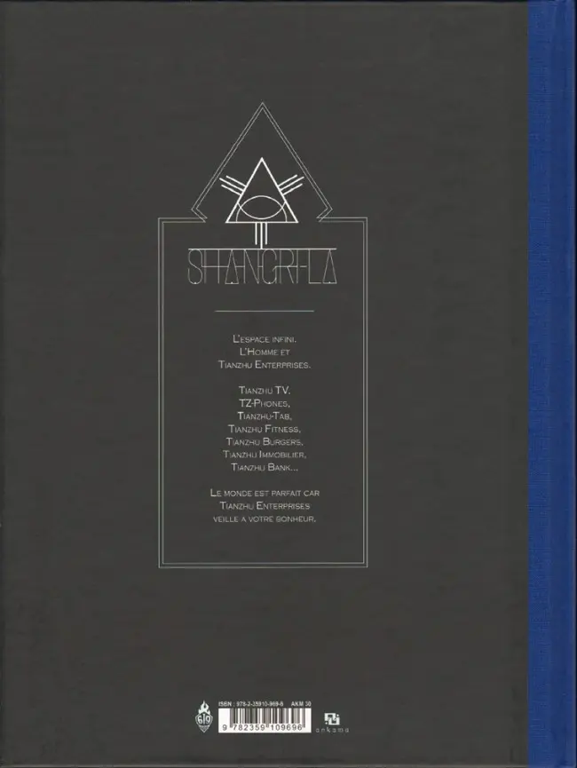 Verso de l'album Shangri-La